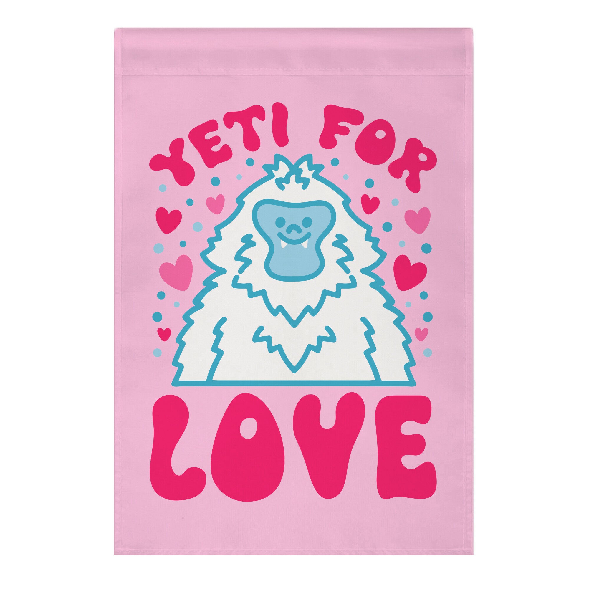 Yeti for Love Garden Flag
